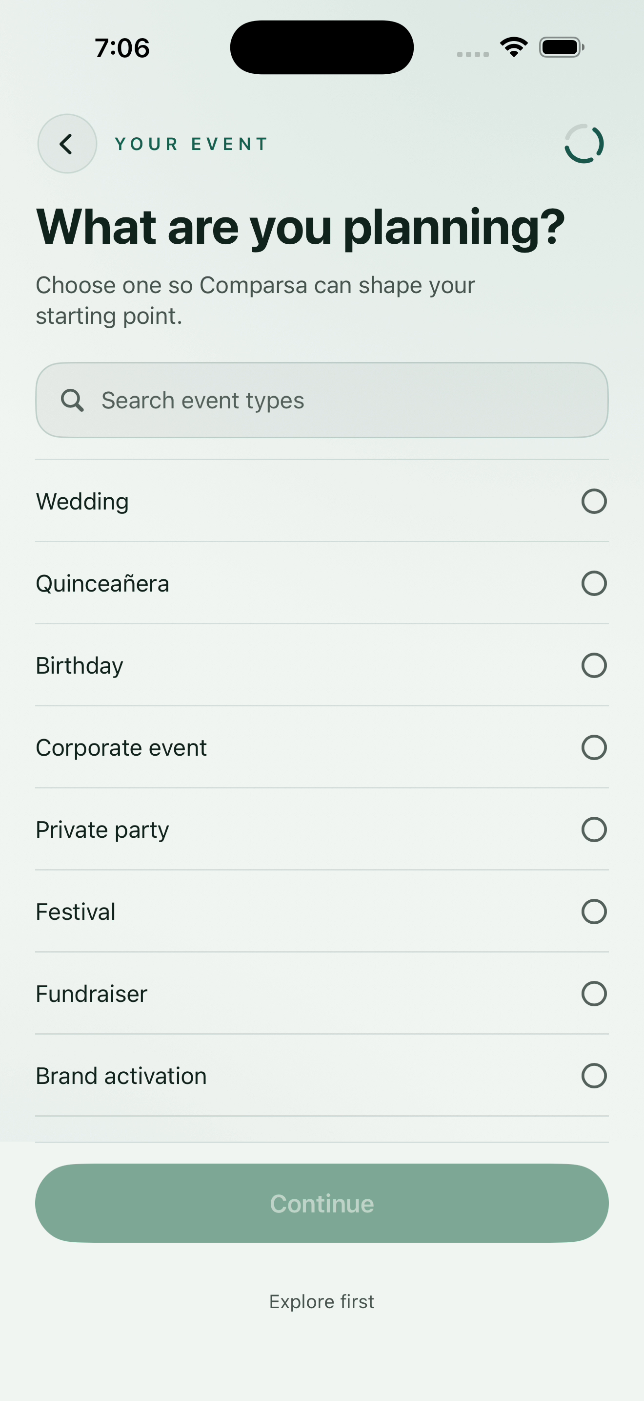 Comparsa event preferences: what are you planning?